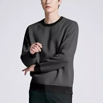 Спао Диагональный Жаккардовый Свитер Spkwb4Tm13 T Charcoal/95