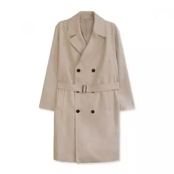 Spao Men S Overfit Trench CoaT mimjhb311S T BEIGE/100