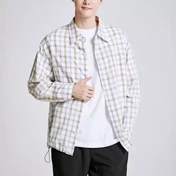 Spao OverfiT Check JacketeT Spywb49m65 T LBeige/999