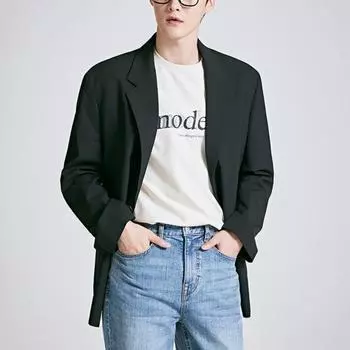 Spao свободный блейзер Spjkb49m03 T Charcoal/110