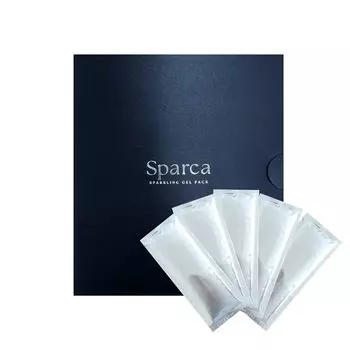 Sparca газированная упаковка игристая гелевая упаковка 1 коробка x 5 высококонцентрированная пена уход за кожей уход за порами простой салон красоты одно лекарство (10г пакеты)