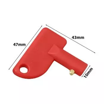 Spare 47x43mm 10PCS Auto/Marine/Boat/Truck Cut Off Switch Key For Battery Isolator Switches Practical Hot Sale CHINA
