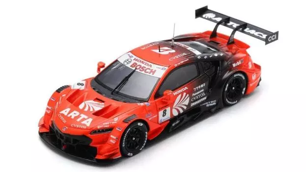 Spark ARTA 2022 Super GT Томоки Фукузуми 1/43 NSX-GT GT500#8 Нодзири/Хирей