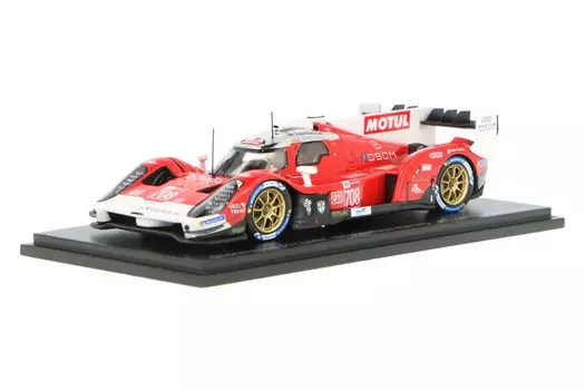 Spark Glickenhaus 007 LMH 2021 Le Mans 24H 4 место Pla 1/43 #708 LF. Делани/Ф. Майё/О.