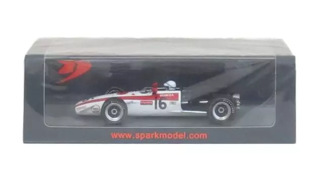 Spark Honda RA301 1968 F1 French GP 2nd place Surtees Completed Product 1/43 #16 J.