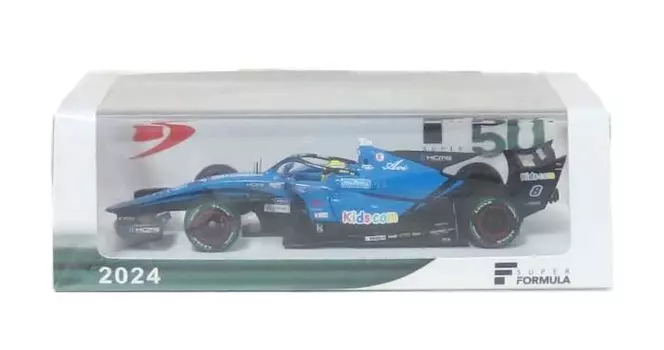 Spark Kids com KCMG Elyse SF23 TRD 01F Super Formula Jinrei Fukuzumi Completed Product 1/43 2024#8