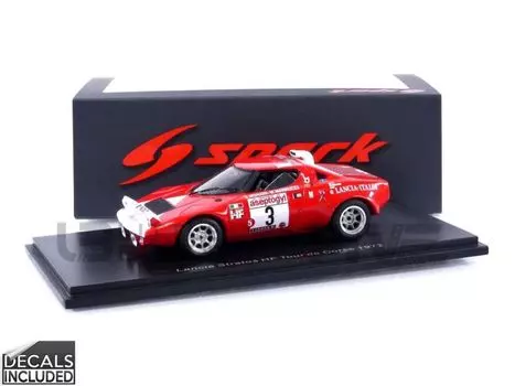 Spark Lancia Stratos HF 1972 Tour de Corse Rally Mannucci 1/43 #3 S. Мунари/М.