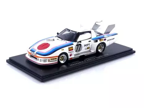 Spark Mazda 1979 Ле-Ман 24 часа Тору Буше Готовая продукция 1/43 RX-7 #77 Икудзава/Ёдзиро Терада/C.