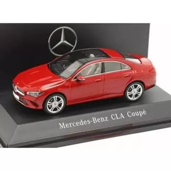 SPARK Mercedes Benz Mini Car BENZ CLA Class Coupe 2019 1/43 (С118) (Юпитер Красный) [Элемент] красный