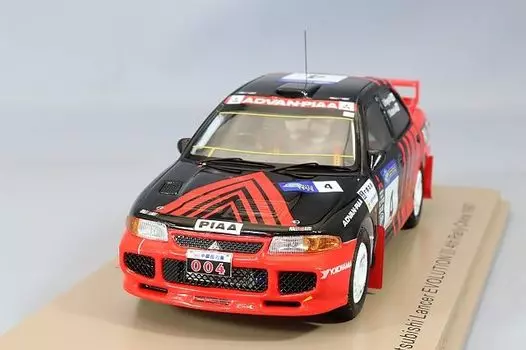 Spark Mitsubishi Lancer Evolution III 1997 Ралли Китая Ёсихиро Хаяши 1/43 #4 Катаока/Тетсу