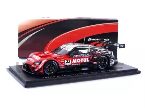 Spark Motul Autech Z Nismo 2023 Super GT GT500 Fuji Tsugio Quintarelli 1/43 Rd.2 #23 Matsuda/R.
