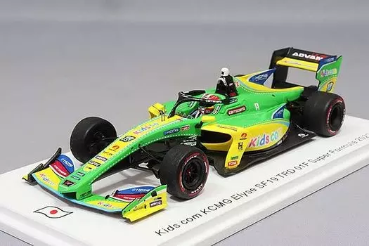 Spark National Model Dallara SF19 KCMG TRD 01F 2022 Super Formula Yuji Kunimoto 1/43 #18