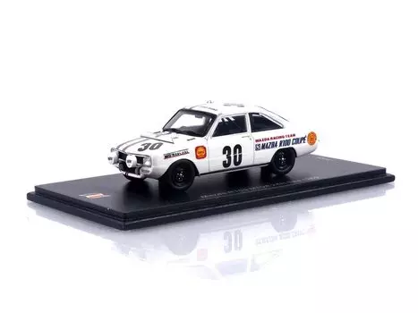 Spark National Model Mazda R100 Rotary M10A 1969 Spa 24H 1/43 (Familia Coupe) #30 L.Dernier (Elde)/H-de.Fierlant