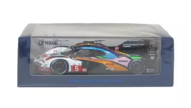 Spark Porsche 963 Penske Motorsports 2023 Le Mans 24 Hours Makowiecki Завершенный продукт 1/43 #5 D. Кэмерон/М. Кристенсен/Ф.