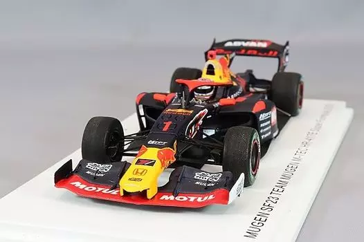 Spark Red Bull Motul Mugen SF23 2023 Super Formula Tomoki Nojiri 1/43 M-TEC HR-417E #1