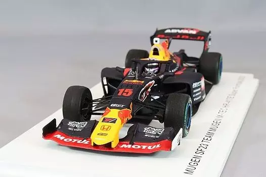 Spark Red Bull Motul Mugen SF23 2023 Super Formula Lawson 1/43 M-TEC HR-417E #15 L.