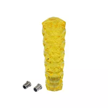 Spark Shift Knob 150mm Yellow with Conversion Adapter