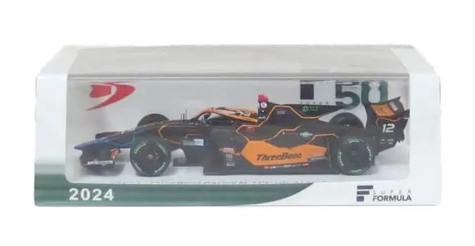 Spark ThreeBond Racing SF23 HR417E Super Formula Junji Miyake Завершенный продукт 1/43 M-TEC 2024#12