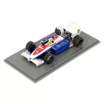 Spark Toleman TG184 1984 British GP 3rd place Senna Completed product 1/43 #19 A.