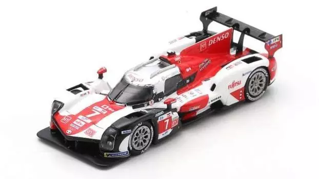 Spark Toyota GR010 Hybrid GAZOO Racing 2022 Le Mans 24H 2 место Лопес 1/87 #7 M. Конвей/Камуи Кобаяши/JM