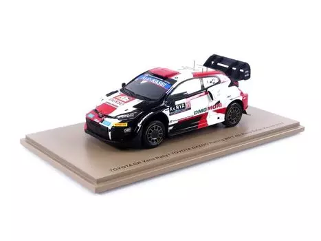 Spark Toyota GR Yaris Rally 1 GAZOO Racing WRT Safari Rally 2022 4th place Veillas 1/43 #1 S. Ogier/B.