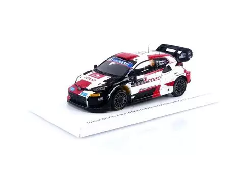 Spark Toyota GR Yaris Rally 1 Hybrid GAZOO Racing WRT 2023 Rally Monte Carlo 4th place Martin 1/43 #33 E. Evans/S.