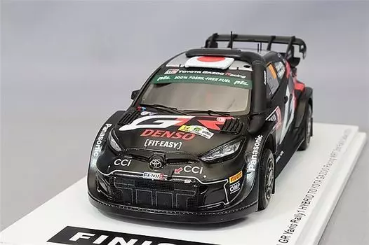 Spark Toyota GR Yaris Rally 1 Hybrid GAZOO Racing 2024 Safari Rally 2-е место Такамото Джонстон 1/43 # 18 Катсута/А.