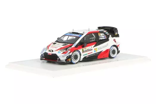 Spark Toyota Yaris WRC 2020 Rally Monza Winner Drivers Champion 1/43 #17 S.Ogier/J.Ingrassia