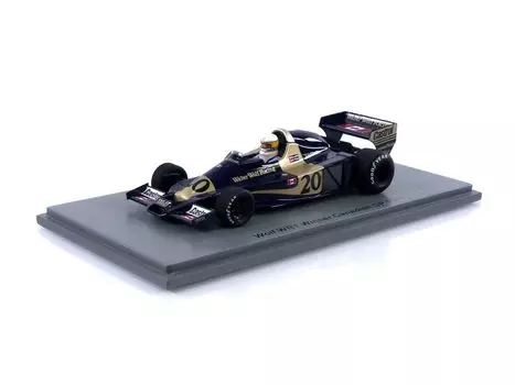 Spark Walter Wolf Racing Wolf WR1 1977 F1 Canadian GP Winner Scheckter Completed Product 1/43 #20 J.