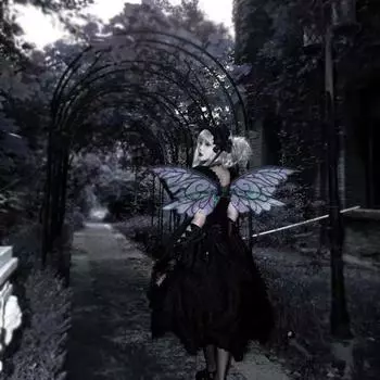 Sparkle Elf Косплей Крыло Косплей Профессиональные Косплей Костюмы Простая Фея Бабочка Крыло Взрослый зелёный