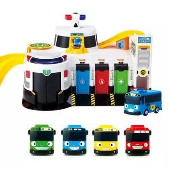 Спасательный центр Tayo Emergency Dispatch Center + Mini Car Part 1, корейские игрушки