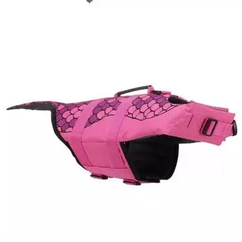 Спасательный жилет для собак Ripstop, регулируемый жилет безопасности для собак с высокой плавучестью и прочной спасательной ручкой для маленьких, средних и больших собак S