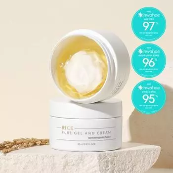 Спасибо Farmer Ganghwa Gyo-dong Rice Clear Gel Cream 80мл, корейская косметика