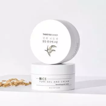 СПАСИБО FARMER Rice Pure Gel And Cream 80ml