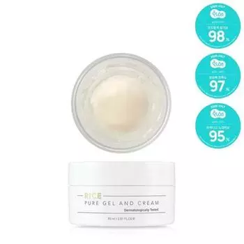СПАСИБО FARMER Rice Pure Gel And Cream 80ml