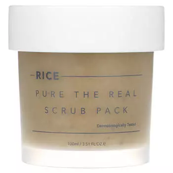 Спасибо фермеру, Rice Pure The Real Scrub Pack, 3,51 жидких унций (100 мл)