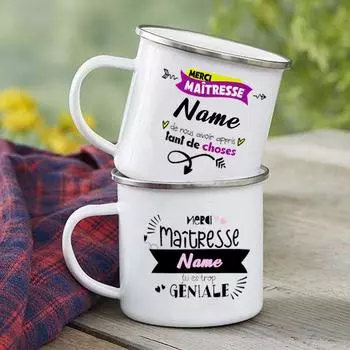 СПАСИБО, ГОСПОДИНА, индивидуальные эмалированные кружки, подарок на конец учебного года, сюрпризы для учителей, кофейные чашки, стакан для воды, молока 360ML