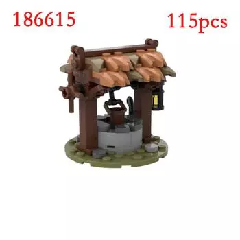 Спец MOC-136382 135500 132385 122060 и т.д.. Средневековая архитектура мелкие детали сборные строительные блоки развивающая игрушка модель gi PDF Guide by Email