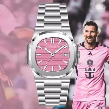 Specht&Sohne New Classic 5711 Мужские часы Розовое золото Автоматические механические часы Натуральная кожа Сапфировое стекло Reloj Hombre 39MM-Versions