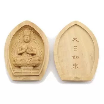 special Buddha statue principal Dainichi Nyorai incense Buddha Guardian principal image Year of the Year Monkey Width High quality boxwood wood