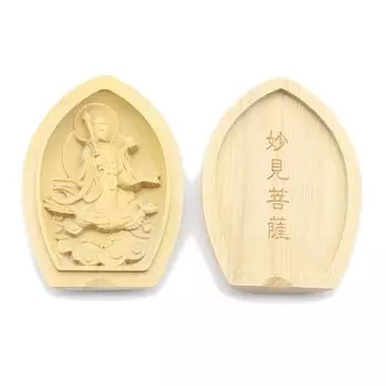 special Buddha statue principal Myoken Bodhisattva maiden incense Buddha Protection principal image Feng Shui width High quality boxwood wood carving