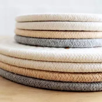 Special Design S/L Coasters Tableware Waterproof Bowl Dish Pot Mats Cotton Heat Insulation Pad for Home Kitchen