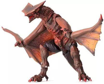 Special Effects Revoltech 007 Gamera Large Monster Aerial Battle Gyaos Painted Action Figure Non-Scale ABS&PVC