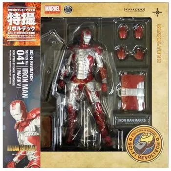 Special effects Revoltech 041 Iron Man 2 Iron Man Mark 5 painted action figure Non-scale ABS&PVC [item]