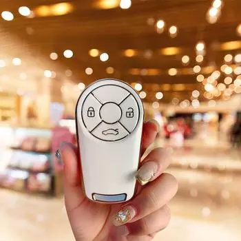 Special Euler good cat key set Lightning cat car black cat white cat ballet cat woman 24 high-end key protective case