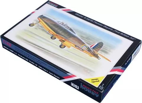 Special Hobby British Gloucester Squirt Jet Fighter Plastic Model SH48017 1/48 (Airplane)