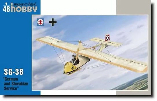 Special Hobby German DFS SG38 Training Glider Plastic Model SH48141n 1/48