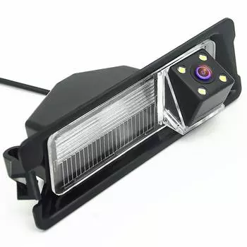 Специальная Автомобильная камера заднего вида с 4 светодиодами для Nissan March Renault Logan Renault Sandero W