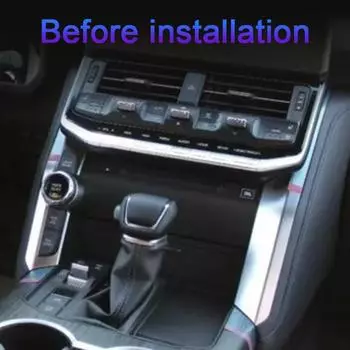 Специальная автомобильная QI беспроводная панель для зарядки телефона для Toyota Land Cruiser 2021 2025, автомобильные запчасти, аксессуары для левостороннего вождения