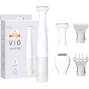 Специальная бритва VIO с защитой от влаги IPX7, работающая от батареек, серого цвета ES-WV62-H